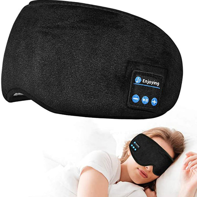 Tapa Olho Máscara Dormir Fone de Ouvido Bluetooth